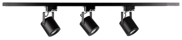 Bodové svietidlo do lištového systému MINOR 3xGU10/10W/230V + 1 m lištový systém