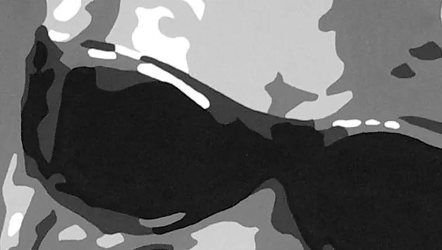 Ručne maľovaný POP Art obraz Ray Charles | rôzne rozmery