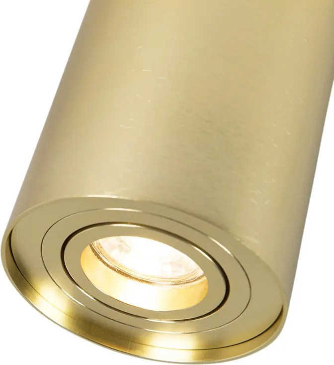 Inteligentný dizajnový reflektor zlatý vrátane svetelného zdroja GU10 WiFi - Rondoo Up