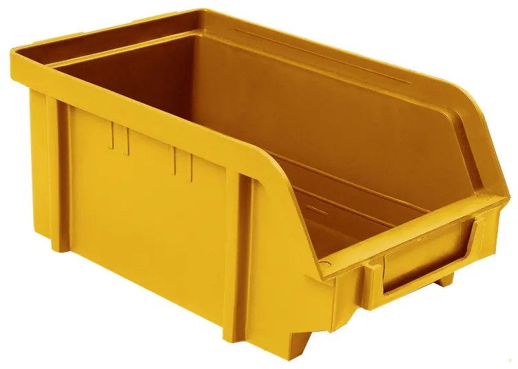Plastové boxy BASIC, 103 x 166 x 73 mm, 36 ks, žltooranžová