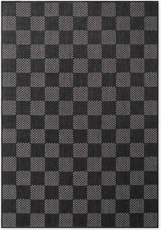 Čierny/krémovobiely vnútorný a vonkajší koberec 160x230 cm Haringey Dorothy – Ted Baker