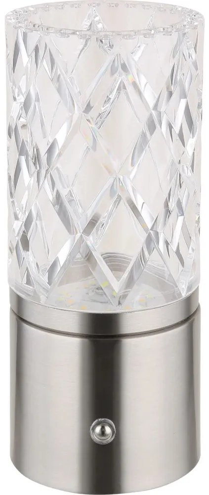 Globo 21010N - LED stmievateľná stolná lampa LUNKI LED/2,5W/3,7V