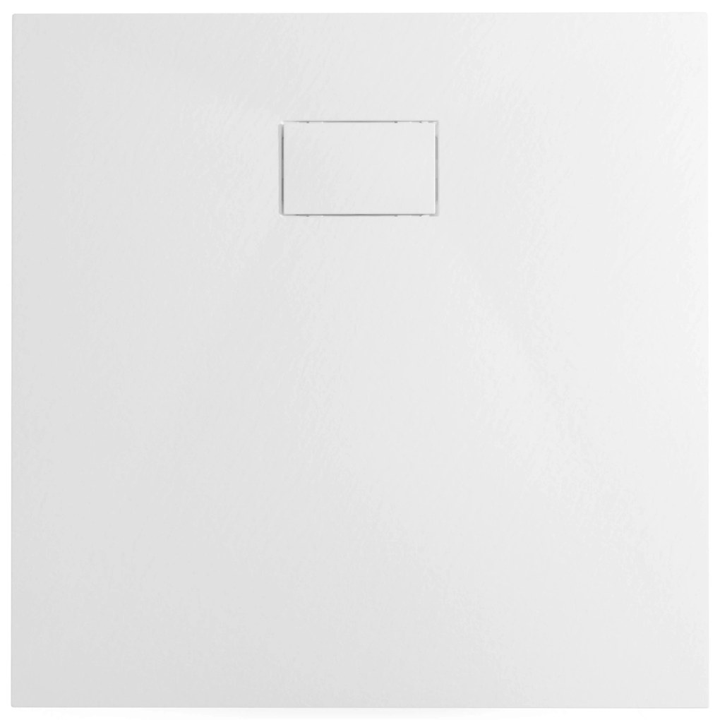 Cerano Gusto, štvorcová sprchová vanička 70x70x3 cm z minerálneho kompozitu, biela, CER-CER-414560