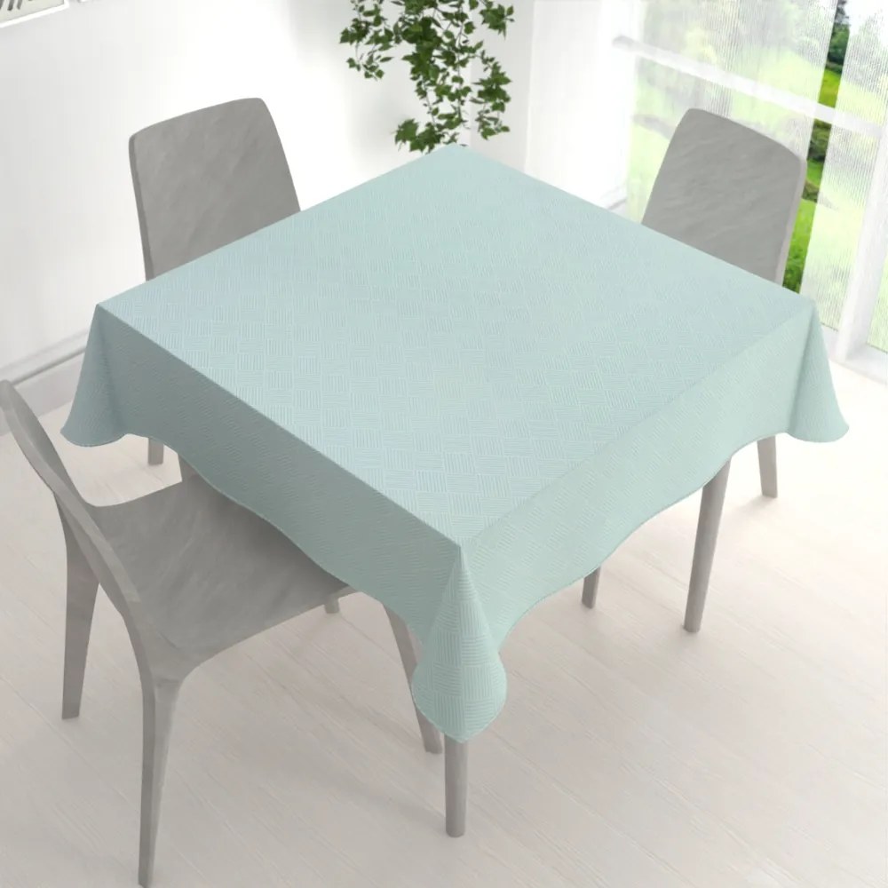Biante Teflónový štvorcový obrus Milano TF-050 - svetlo mentolový 60x60 cm