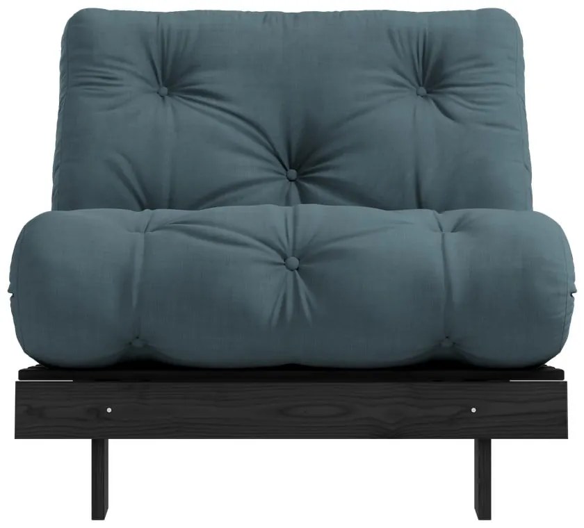 Kreslo v petrolejovej farbe Roots Black Night – Karup Design