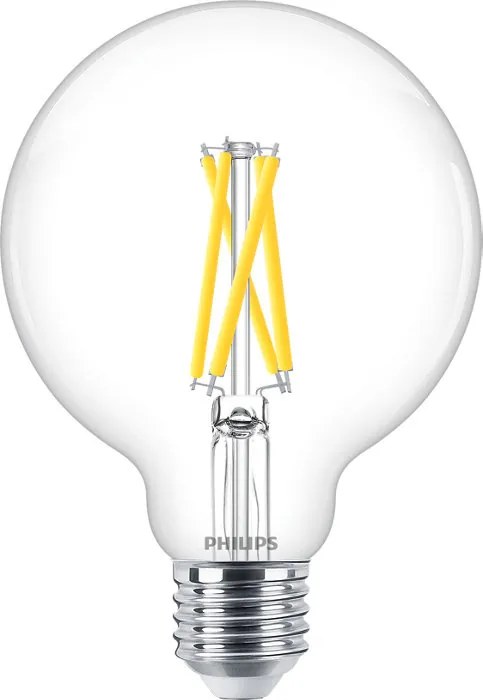 LED žiarovka E27 G93 5,9W = 60W 806lm 2700 Warm Filament PHILIPS Stmievateľná žiarovka