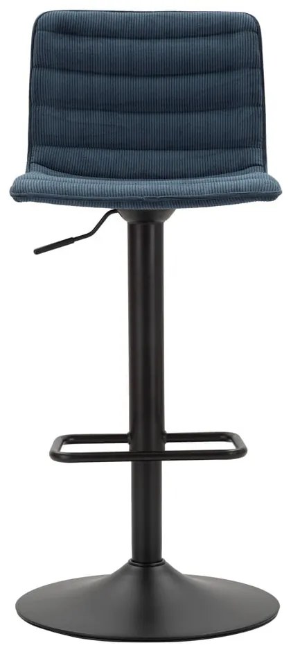 Barová stolička s nastaviteľnou výškou v petrolejovo-čiernej farbe (výška sedadla 61 cm) Malia – Mauro Ferretti