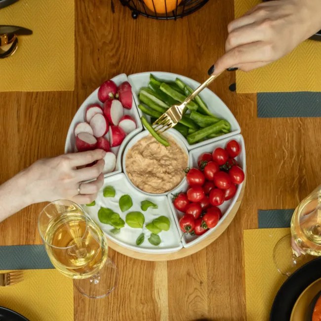 Servírovací set FINCAN misky s podnosom 984727