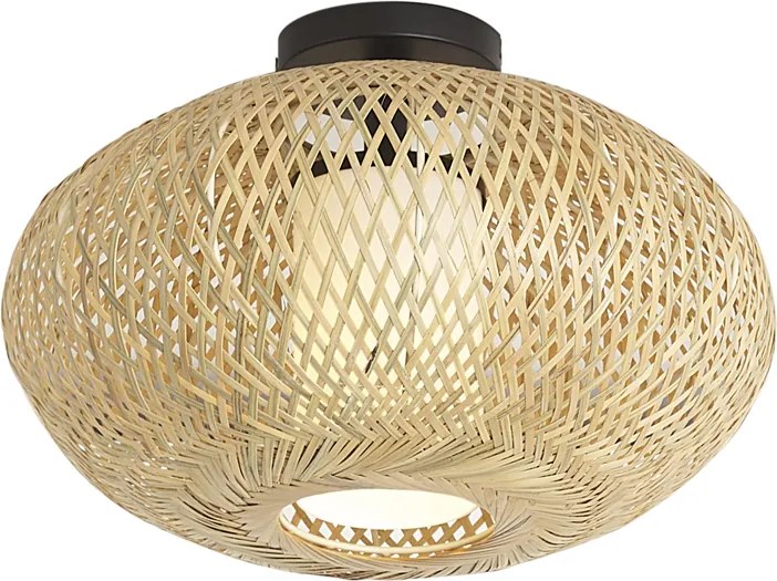Japandi stropné svietidlo bambusové 42cm IP44 - Moana