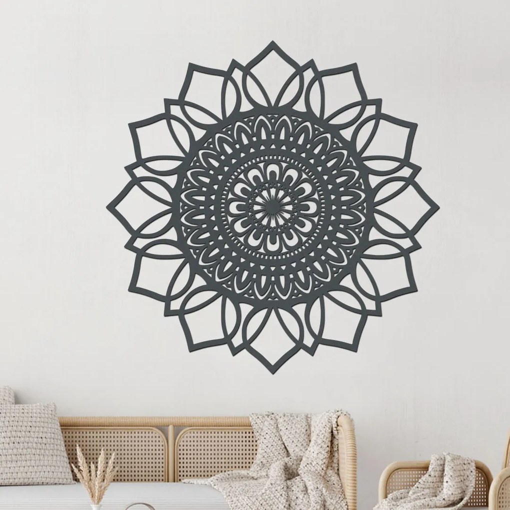 drevo zivota Drevená mandala na stenu ŠŤASTIA Farebný vzor: Wenge, Priemer: 95