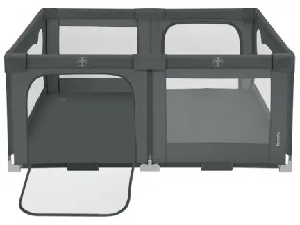 Lionelo - Hracia ohrádka FLORENCE Šedá (grafit)