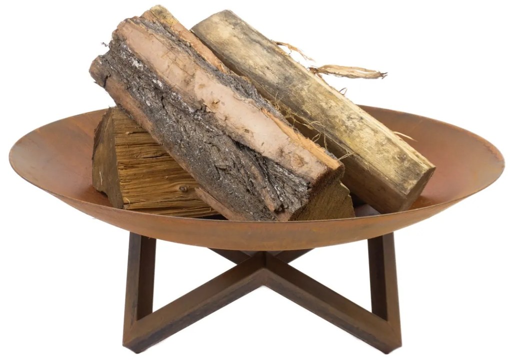 ZÁHRADNÉ OHNISKO NEREO CORTEN 100 cm