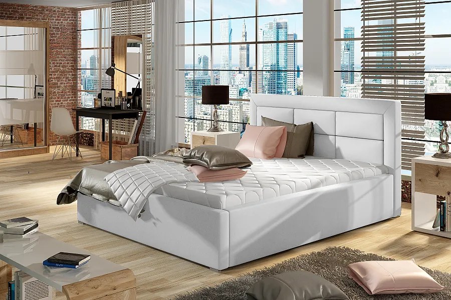 Priestorná posteľ s úložným priestorom Rose 200 x 200 cm