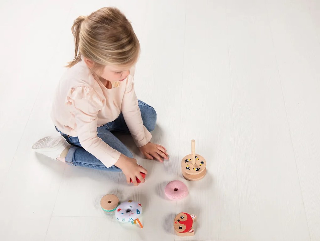 Lilliputiens – líška Alice – stohovacia pyramída