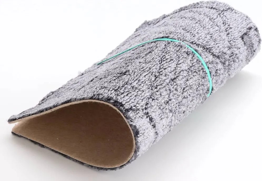 ITC, AKCIA: 85x290 cm Koberec metráž Bossanova 95, šíře, šedá, filc, obývacia izba