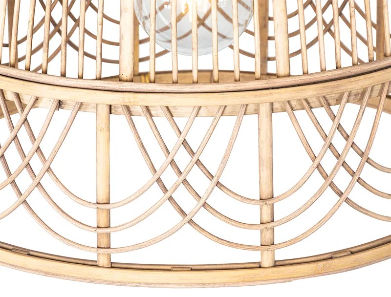 Orientálna závesná lampa ratan 44 cm - Michelle