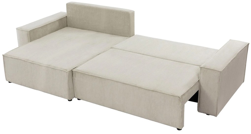 Rohová sedacia súprava Kasuna (vanilková). Vlastná spoľahlivá doprava až k Vám domov. 1122344