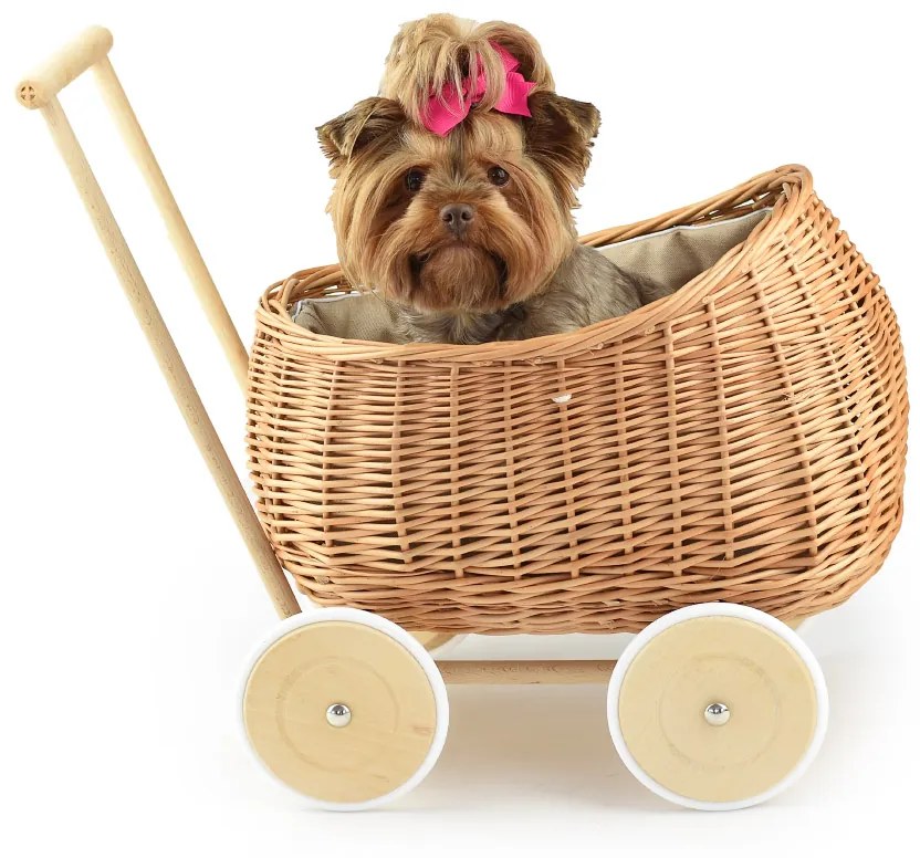 Kočík prútený Carretó I.š. 40 x hl. 27 x v. 46(cm)