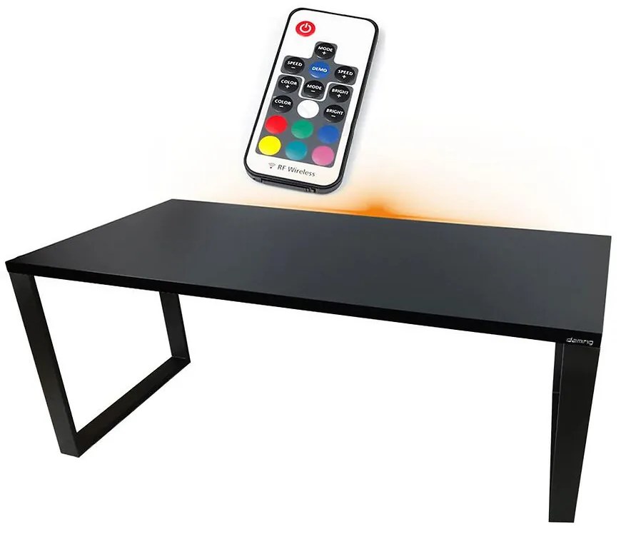 Písací Stôl Top Loft Čierna 136x66x2,8 Model 1