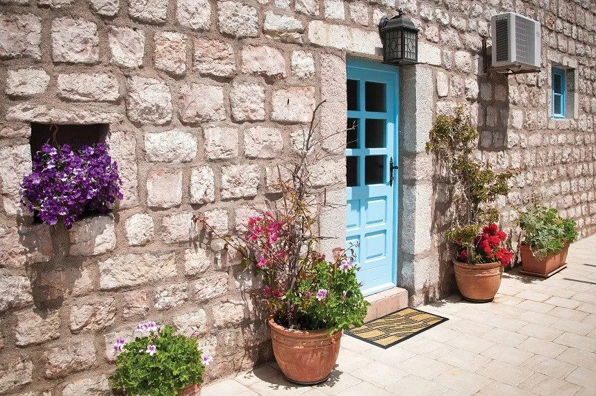 BO-MA, Rohožka Kokos + guma vlnky – na von aj na doma, 40x70, hnedá, chodba / predsieň