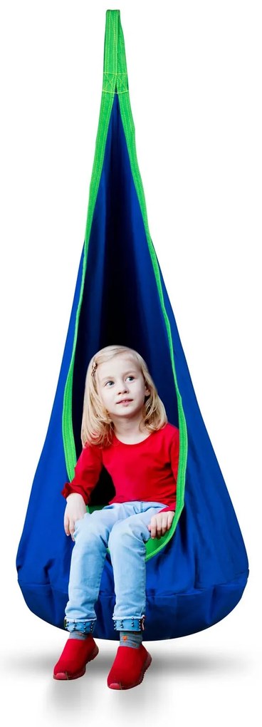 Závesné kreslo Neo-Sport cocoon modré