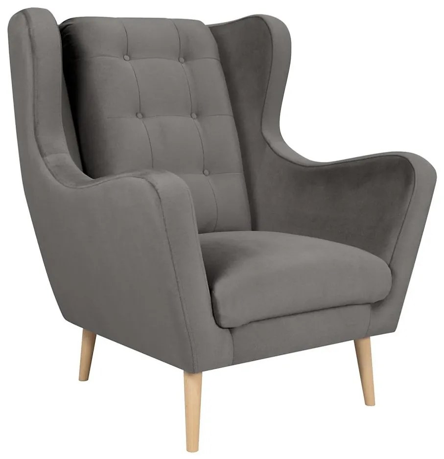 Kreslo OMI XXL sivé