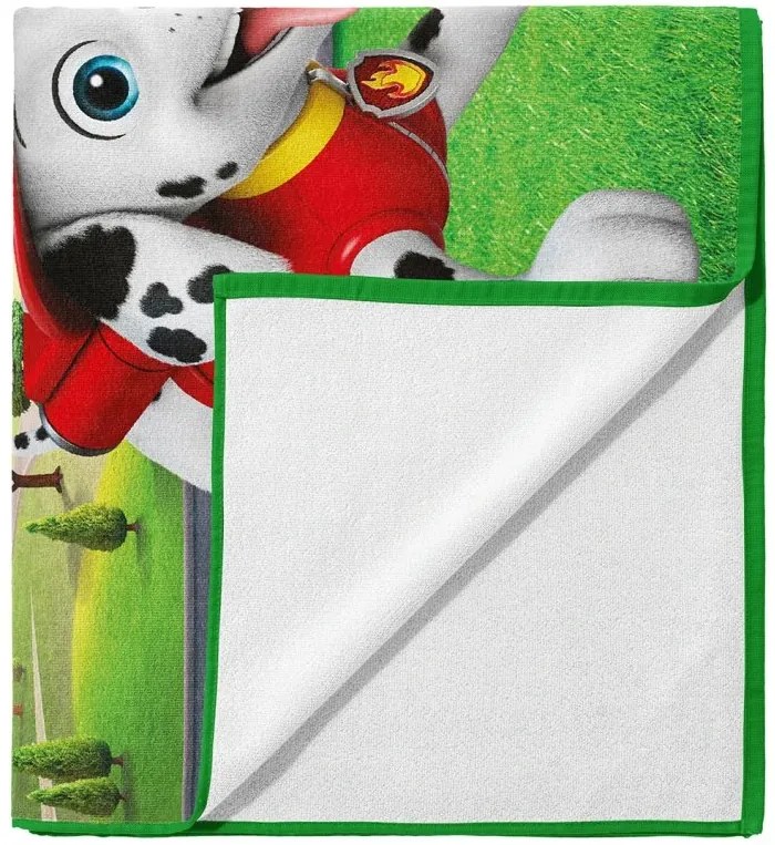 Detská osuška Tlapková Patrola Všetky Tlapky do Centrály 70x140 cm