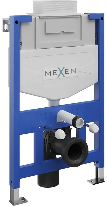 Mexen Fenix Air XS-F, znížený podomietkový modul s pneumatickým splachovaním zhora pre závesné WC h82 w50 cm, 6A850