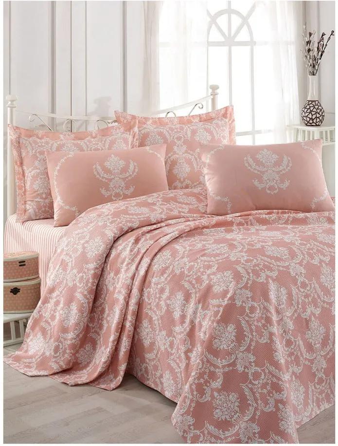 Ľahká prešívaná bavlnená prikrývka cez posteľ Ramido Mismo, 140 × 200 cm