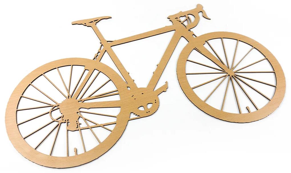 Veselá Stena Drevená nástenná dekorácia Bicykel