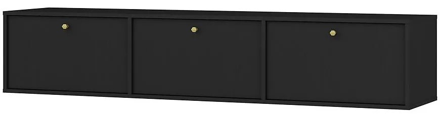 TV Stolík Tokyo 4 3K čierny grafit 303