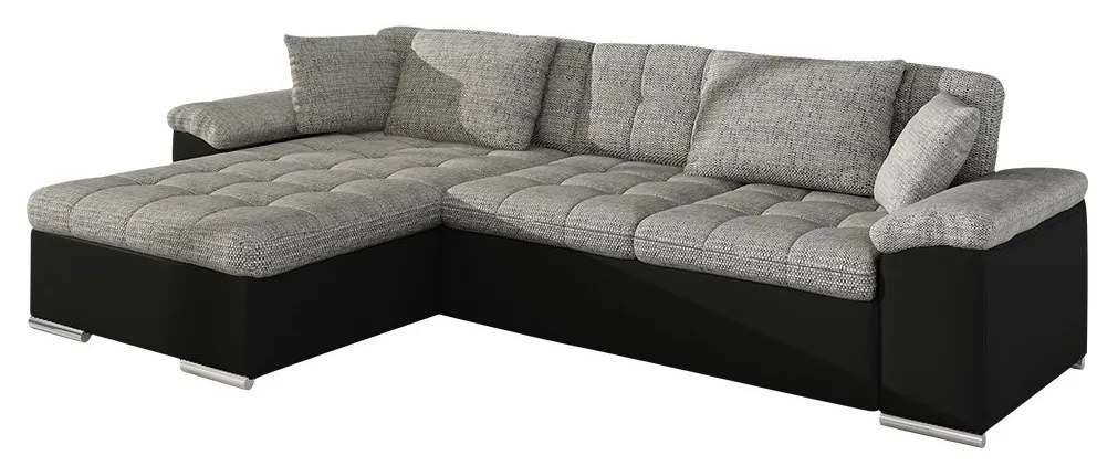 Rohová sedacia súprava Dante (P) (ekokoža Soft 011 + Lawa 05). Vlastná spoľahlivá doprava až k Vám domov. 1058527