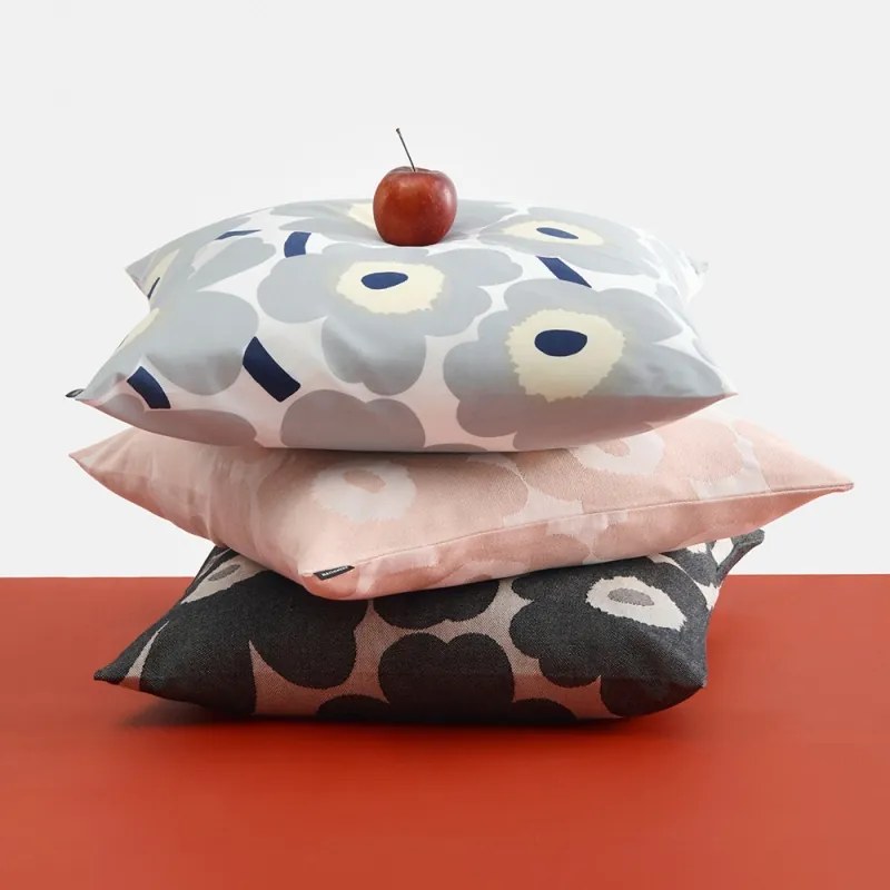 Obliečka na vankúš Pieni Unikko 47x47, ružový