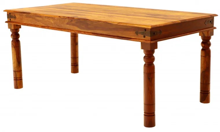Jedálenský stôl Jali 175x90 z indického masívu palisander Super natural