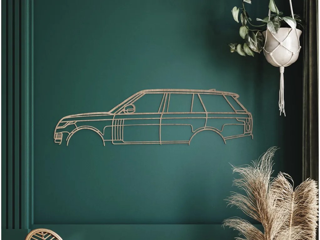drevko Obraz Range Rover Vogue Rozmer obrazu: 24,5 x 86 cm, Farba dekorácie: Čierna