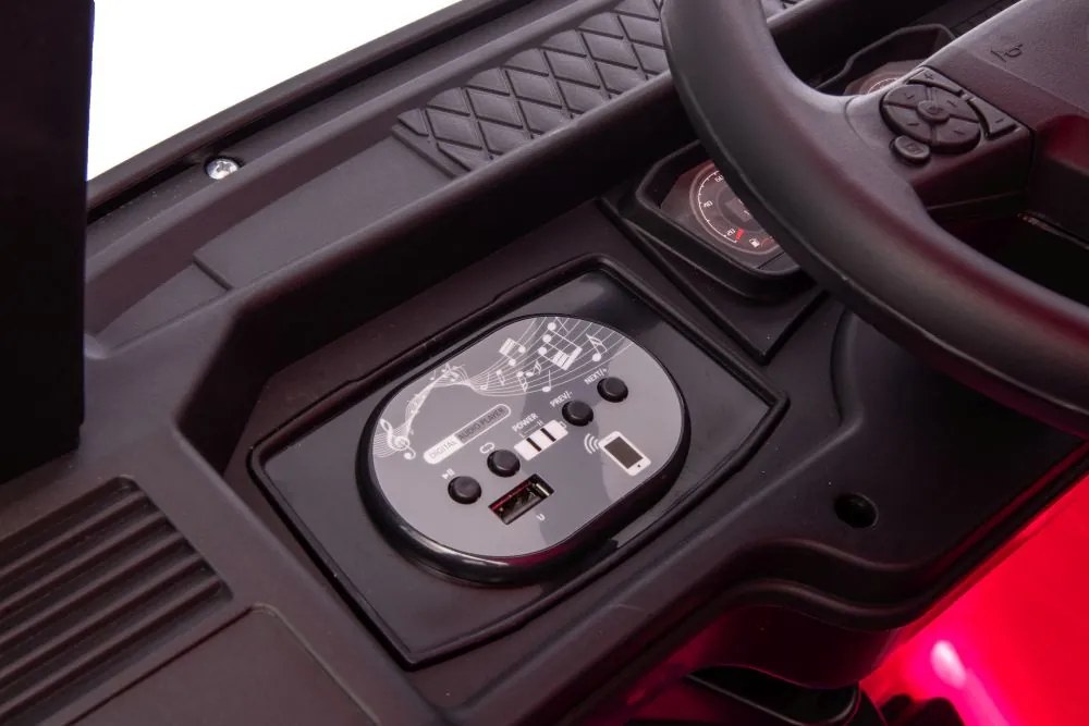 LEAN CARS Elektrické auto na batérie Scania 500R HL698 ružové 4x4