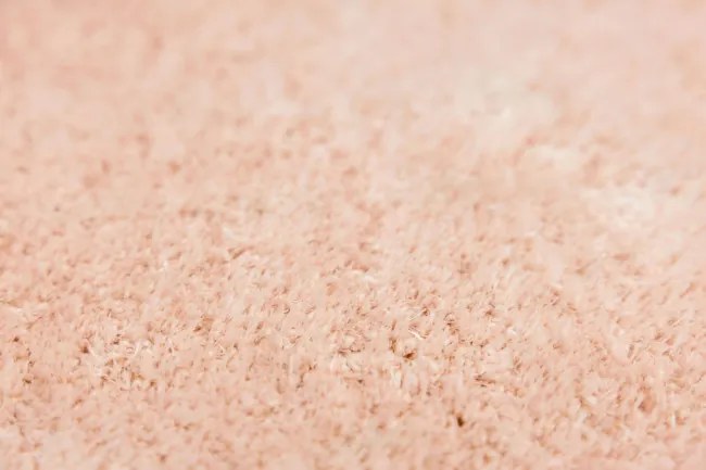 Kúpeľňový koberček Malmo ružový, kruh