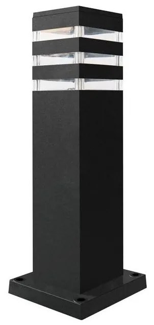 Vonkajšia lampa TEKSAS 1xE27/12W/230V IP44 44 cm antracit