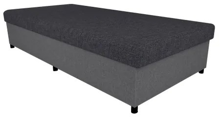 Čalúnená válenda s úložným priestorom CORY 80x200 sivá