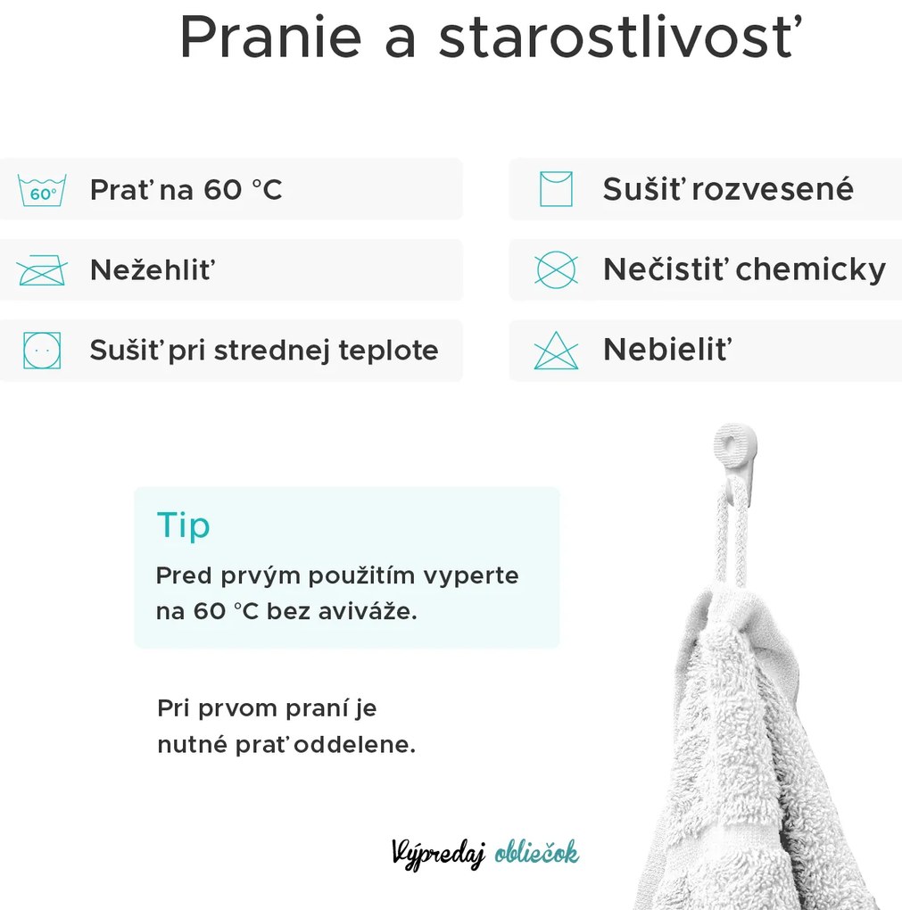 Osuška Comfort Maxi 100x180 cm svetlozelená, 100% bavlna