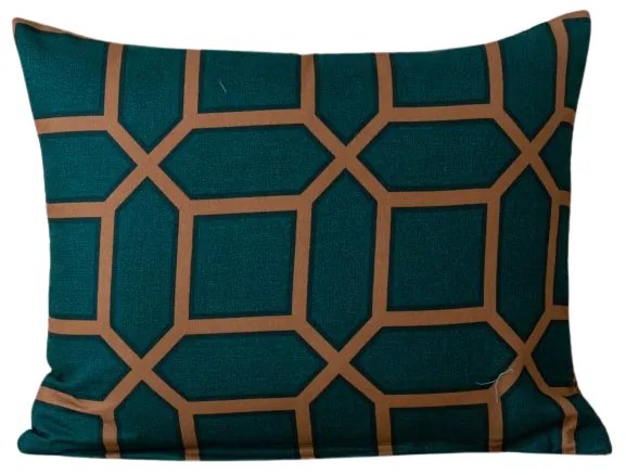 Mikroflanelová obliečka na vankúš KERNAL 40x50 cm, zelená