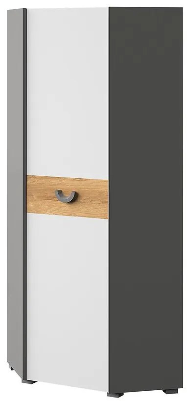 Rohová skriňa CA7 1D Carini