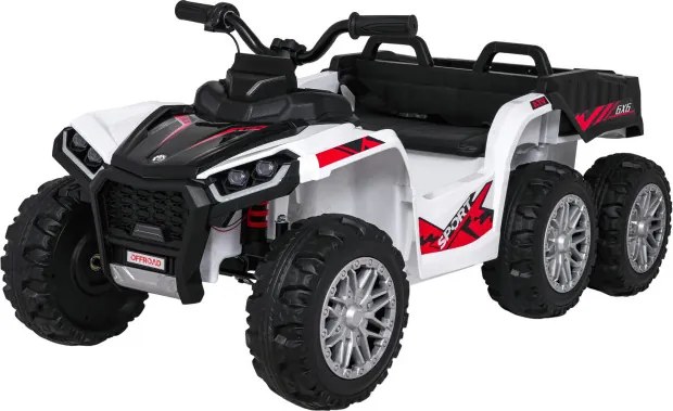 Elektrická štvorkolka Quad Sport TX 4 × 4 biela