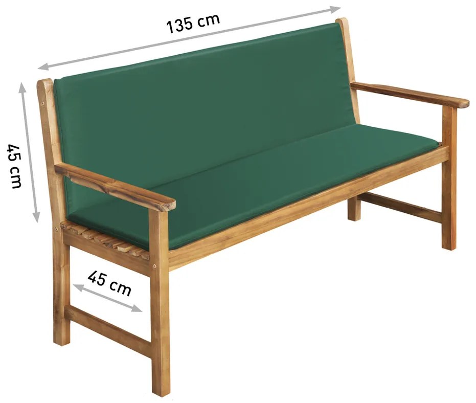 FDZN 9003 Poťah na lehátko zel FIELDMANN