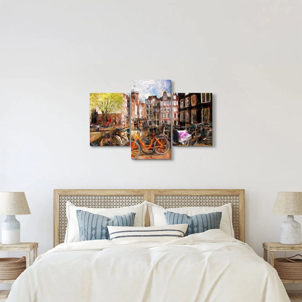 Obraz - Amsterdam (90x60 cm)