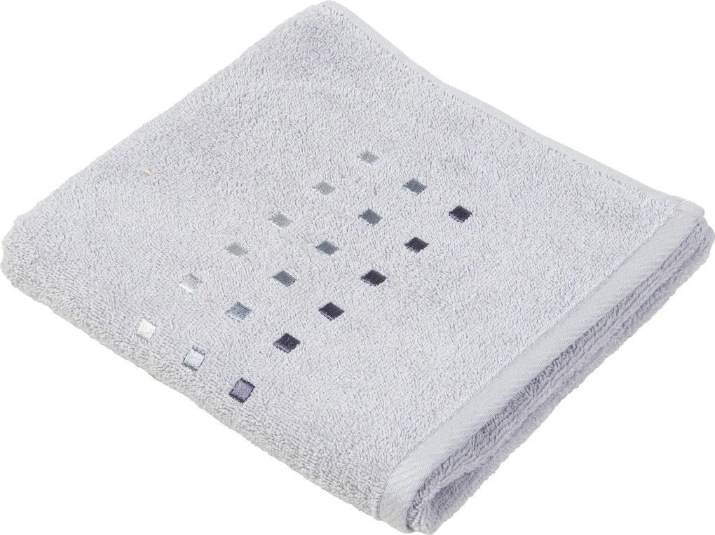 XXXLutz UTERÁK NA RUKY, 50/100 cm, strieborná Esposa - Kúpeľňový textil - 004893003119