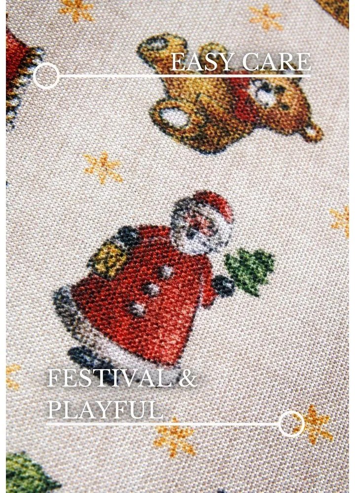Červený koberec s vianočným motívom 50x80 cm Red Christmas – Villeroy&amp;Boch