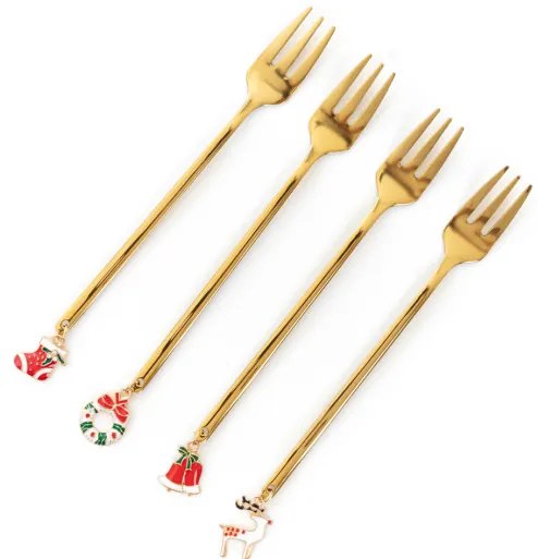 Súprava dezertných vidličiek BLANE 4 ks XM22 831268