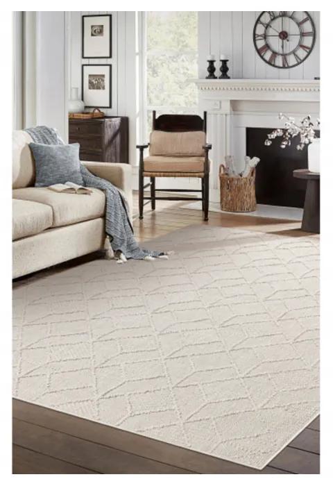 Kusový koberec Lacet krémový 180x270cm