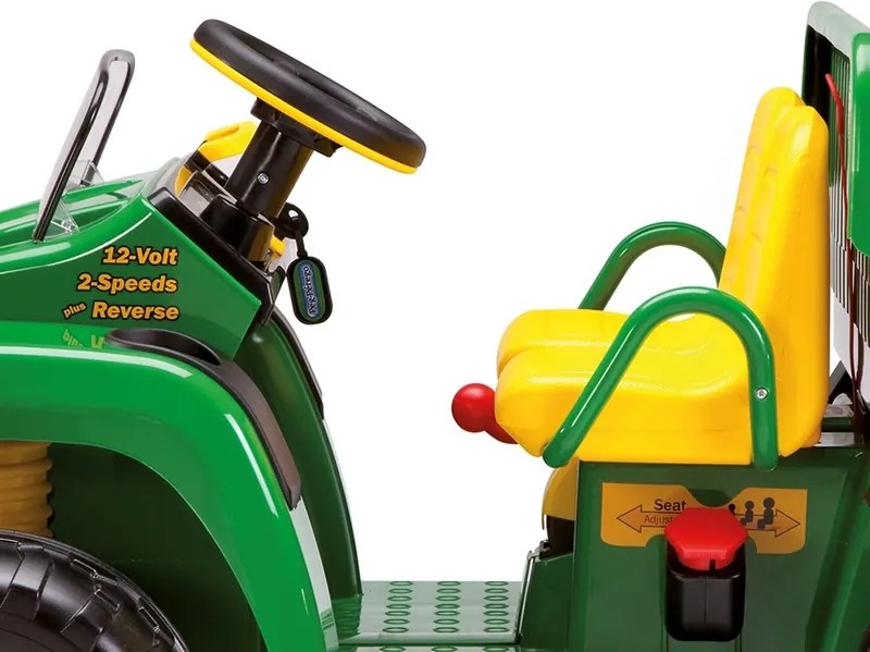 Peg Perego Elektrický traktor JOHN DEERE GATOR HPX MOTOR - 2 x 175 W BATÉRIA - 12V12AH - 2024